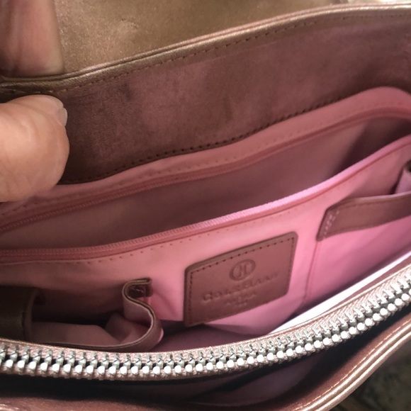 Cole Haan Alexa Bronze Shoulder Handbag - Picture 12 of 12